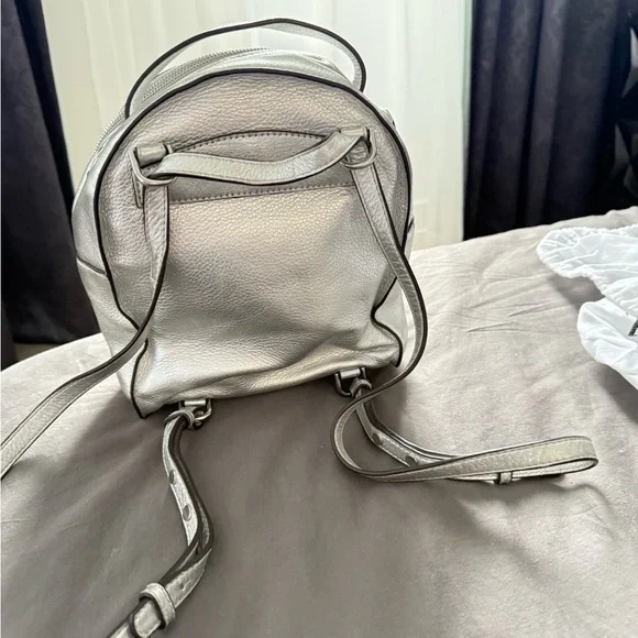 Michael Kors Silver Backpack - Picture 4 of 6